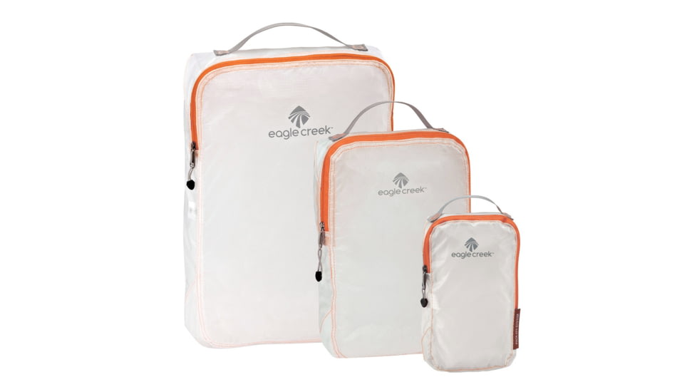 Eagle Creek Pack-It Specter Cube Set-White/Tangerine