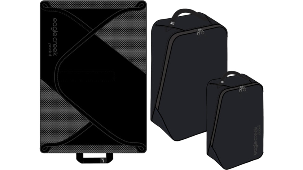 Eagle Creek Pack-It Starter Set, Black, One Size, EC050408010