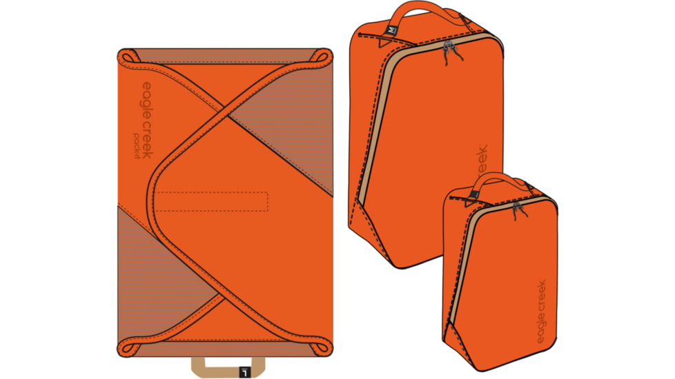 Eagle Creek Pack-It Starter Set, Mandarin, One Size, EC050408820