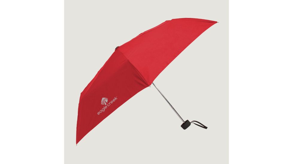 Eagle Creek Rain Away Travel Umbrella, Torch Red EC051320007
