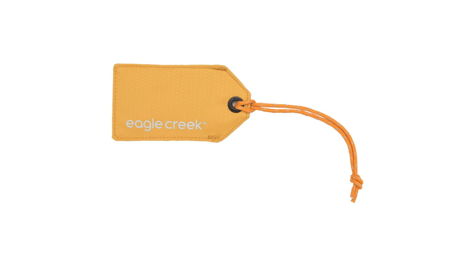 Eagle Creek Reflective Luggage Tag, Sahara Yellow, EC0A81BC299