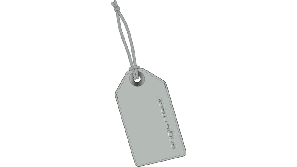 Eagle Creek Reflective Luggage Tag, Storm Grey, One Size, EC010406367