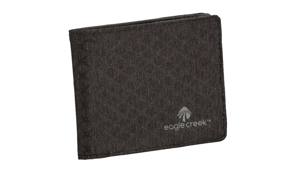 Eagle Creek RFID Bi-Fold Wallet, Black/Charcoal, EC0A3SB2257