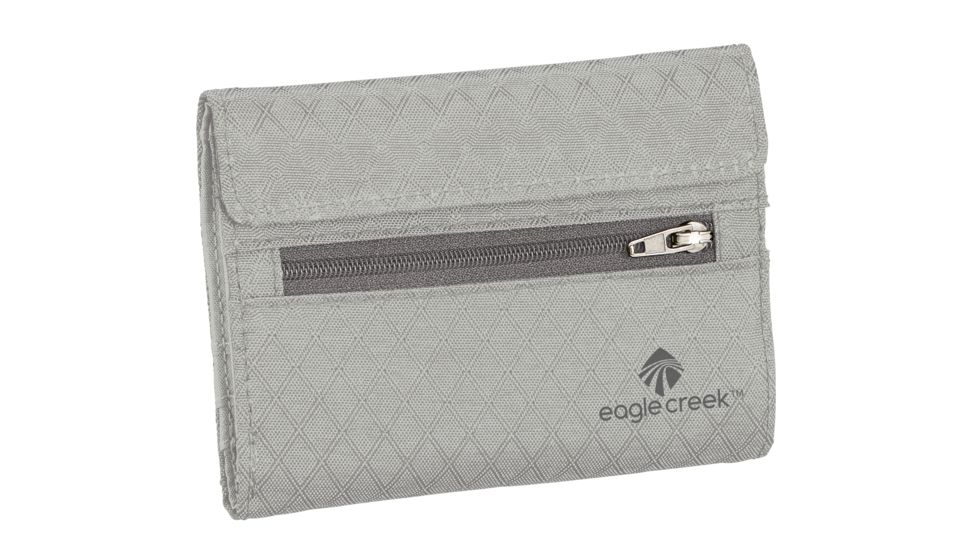 Eagle Creek RFID International Tri-Fold Wallet, Graphite/Amethyst, EC0A3SC2260