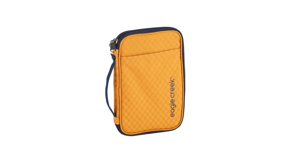 Eagle Creek Rfid Travel Zip Organizer, Sahara Yellow, EC0A3SB3299