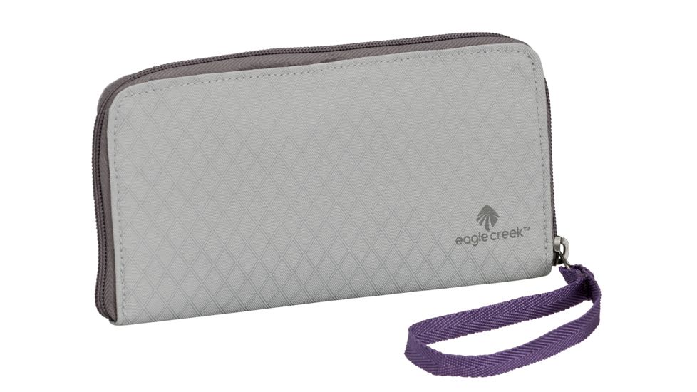 Eagle Creek RFID Wristlet Wallet, Graphite/Amethyst, EC0A3SB1260