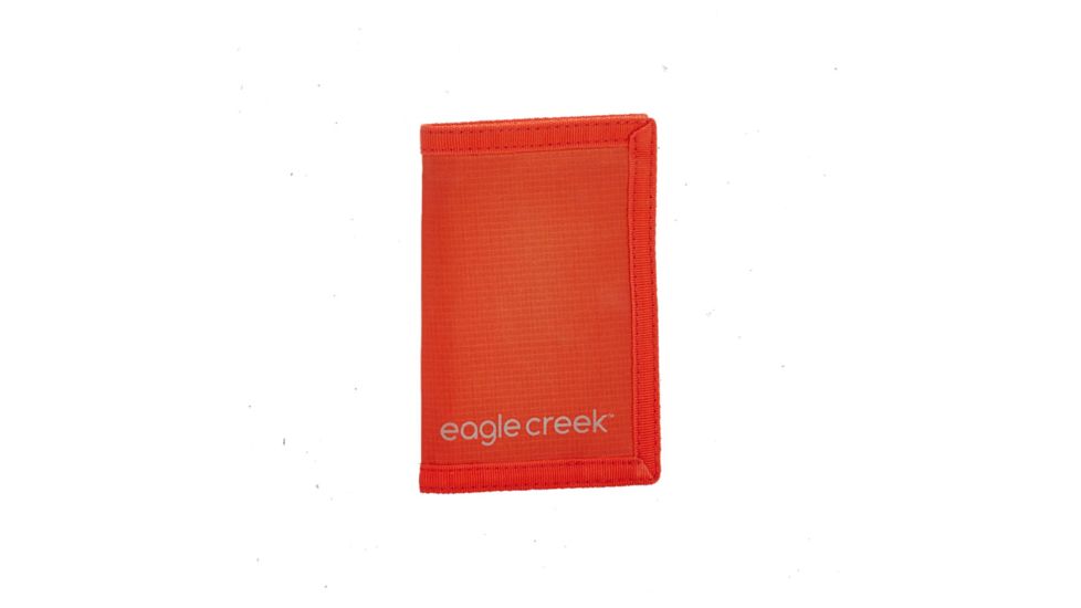 Eagle Creek Secure Tri-Fold Wallet-Flame Orange