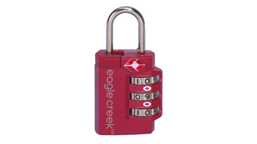 Eagle Creek SuperLight TSA Lock-Cherry Red