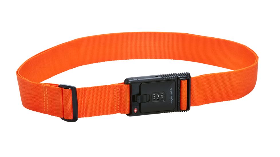 Eagle Creek TSA Lock Luggage Strap-Tangerine
