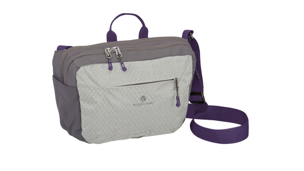 Eagle Creek Wayfinder Crossbody, Graphite/Amethyst, EC0A3SAX260
