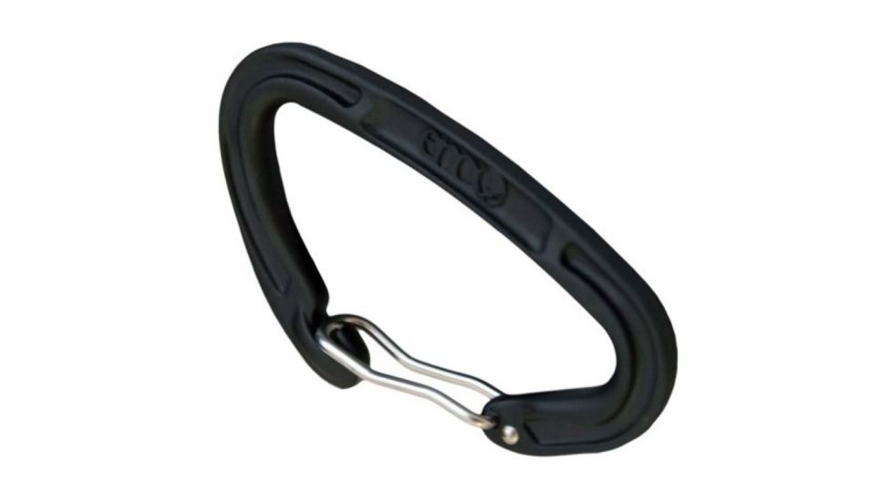 Eagle's Nest Outfitters Aluminum Wiregate Carabiner-Black
