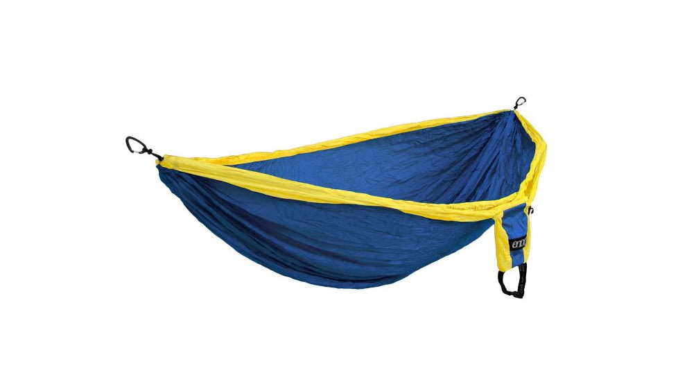 Eagle's Nest Outfitters DoubleDeluxe Hammock-Sapphire/Yellow
