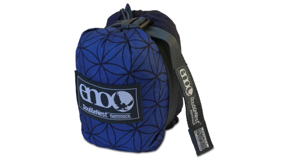 Eagle's Nest Outfitters Flower of Life DoubleNest Hammock-Navy/Sapphire