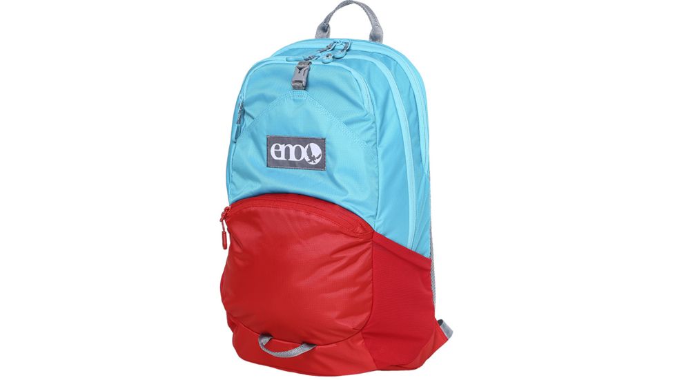 Eagle's Nest Outfitters Manchester Backpack-Aqua/Red