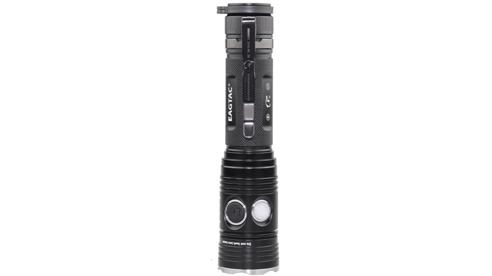 EAGTAC TX3V XHP70.2 Flashlight, 21700 5000mAh li-ion, NW LED, 3317 Lumen, Black, TX3V-XHP702-NW