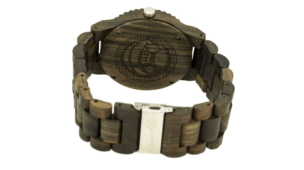 Earth Bighorn Watch, Dark Brown Wooden Case ETHEW3502