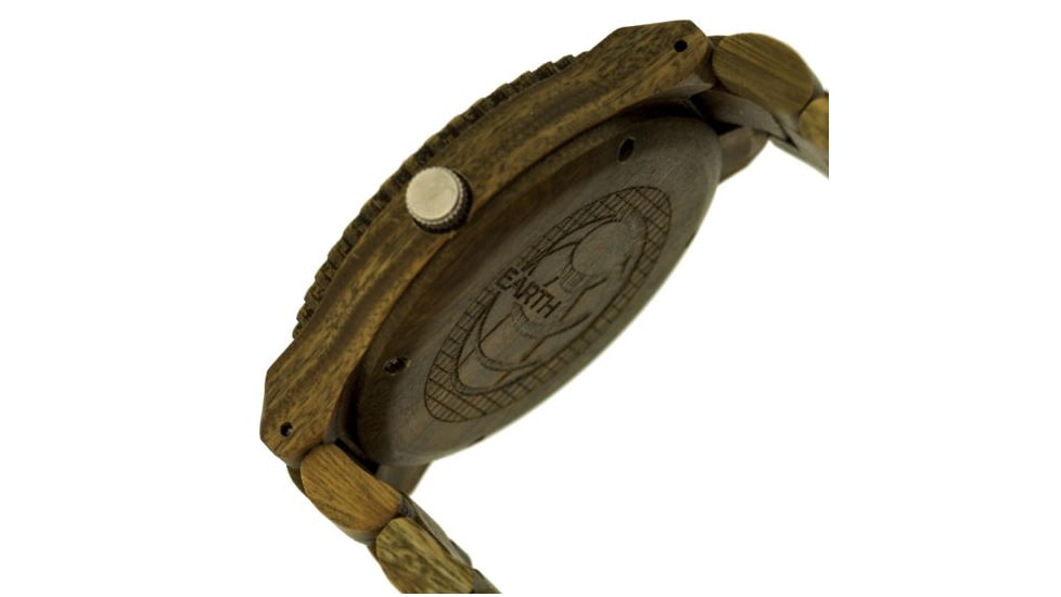 Earth Bighorn Watch, Olive Wooden Case ETHEW3504