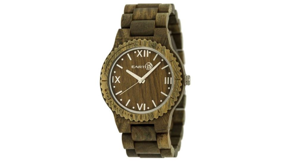 Earth Bighorn Watch, Olive Wooden Case ETHEW3504