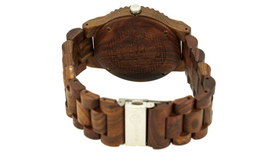 Earth Wood Bighorn Bracelet Watch, Red, One Size, ETHEW3503