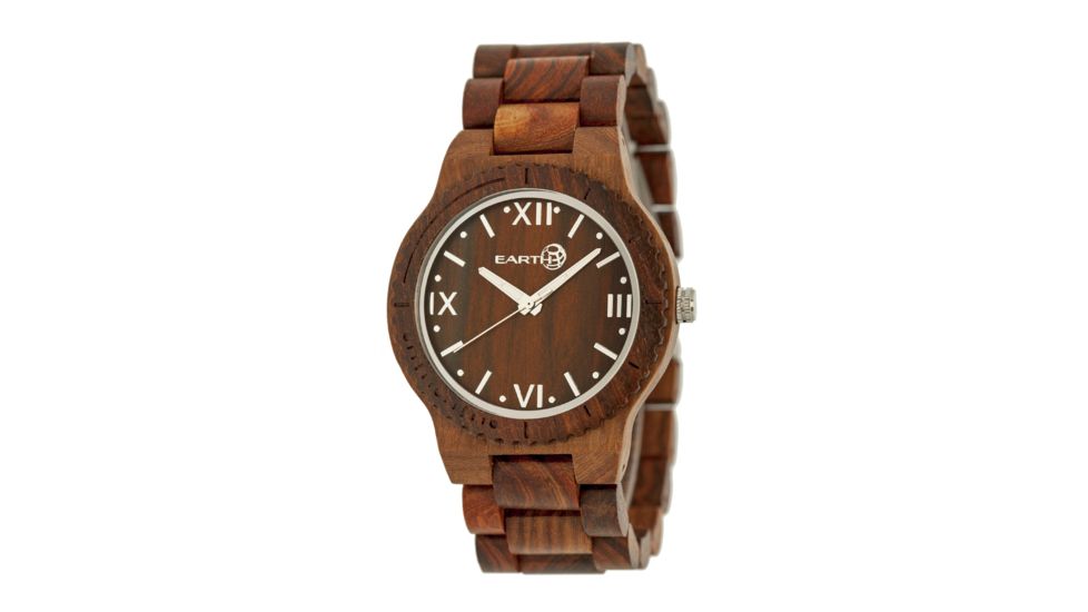 Earth Bighorn Watch, Red Wooden Case ETHEW3503