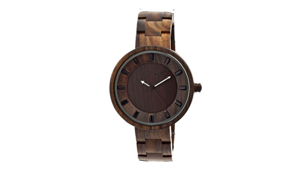 Earth EW2802 Branch Watch, 42mm, Dark Brown Strap, Dark Brown Dial ETHEW2802