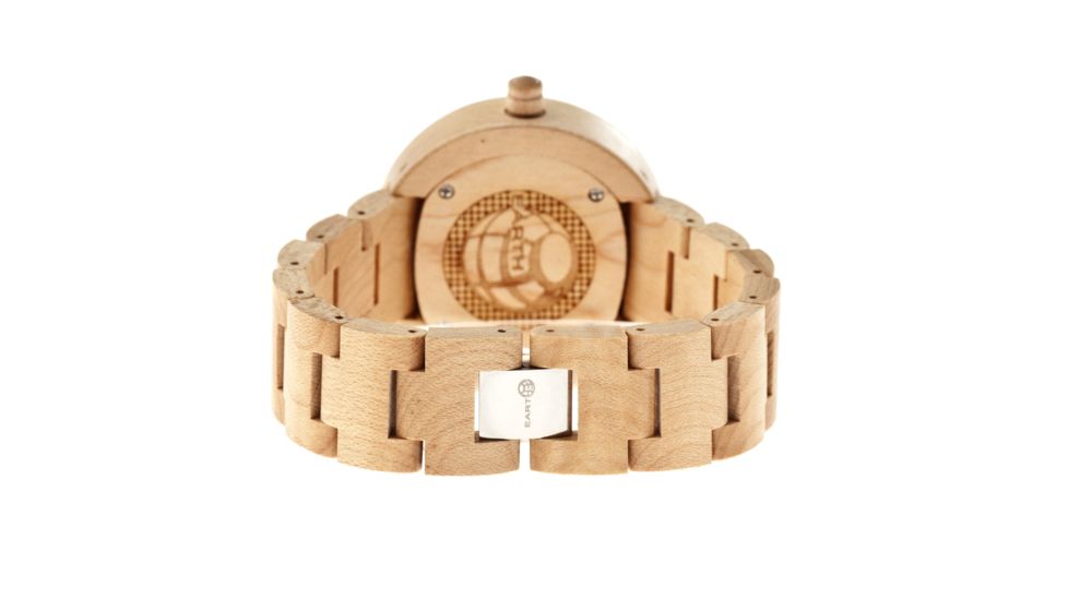 Earth EW2801 Branch Watch, 42mm, Khaki/Tan Strap, Khaki/Tan Dial ETHEW2801