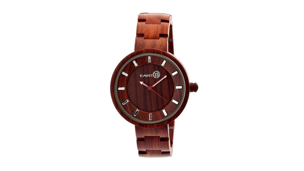 Earth EW2803 Branch Watch, 42mm, Red Strap, Red Dial ETHEW2803