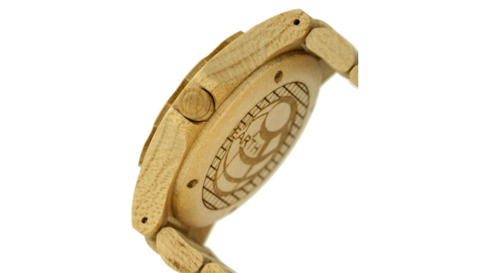 Earth Gila Watch, Khaki/Tan Wooden Case ETHEW3301