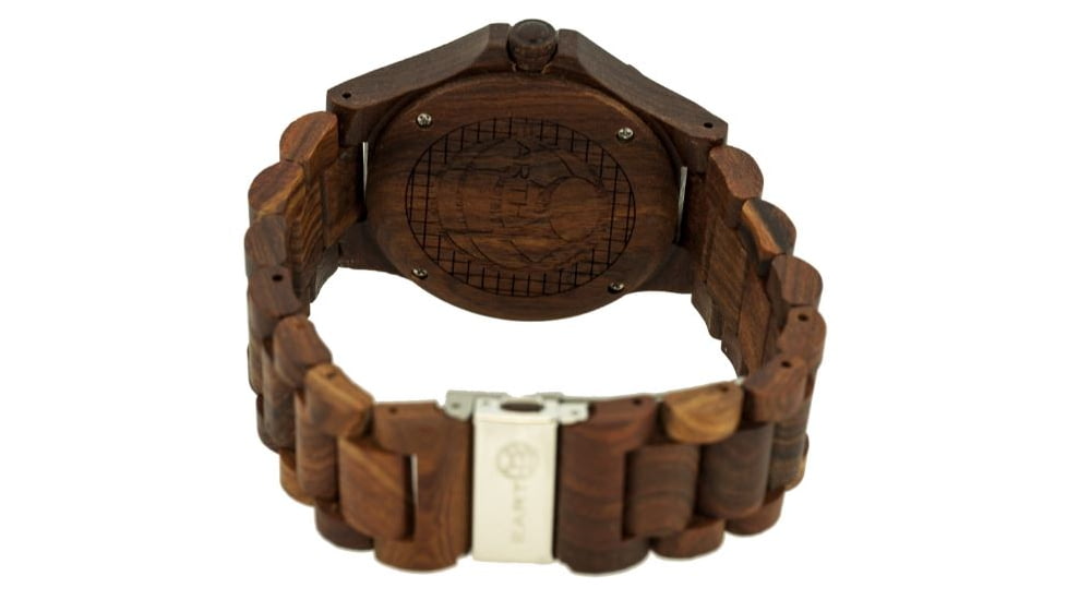 Earth Gila Watch, Red Wooden Case ETHEW3303