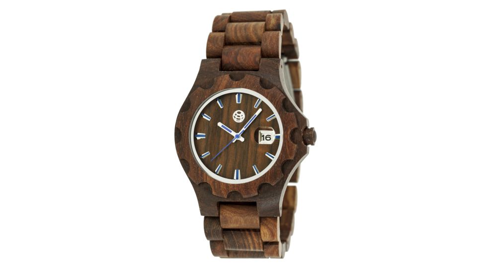 Earth Gila Watch, Red Wooden Case ETHEW3303