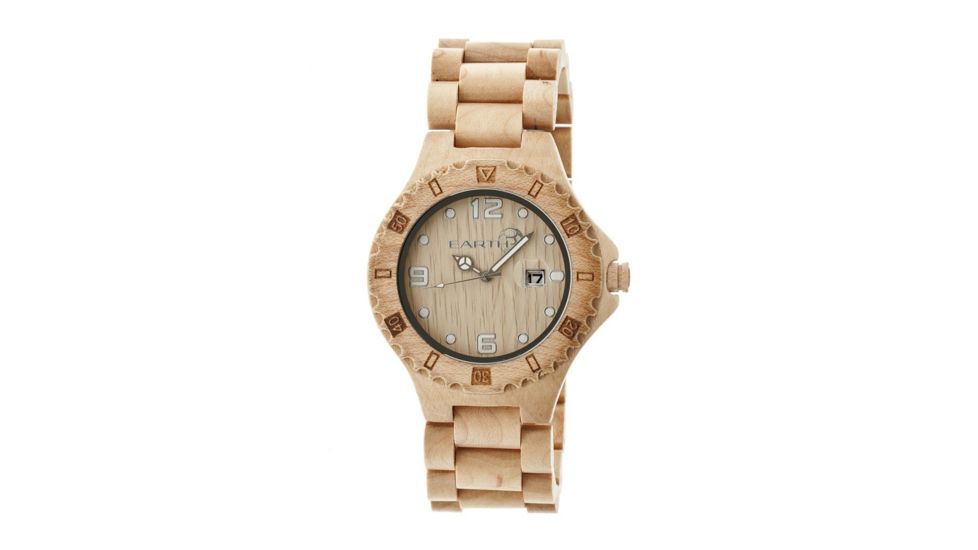 Earth Raywood Unisex Watch, Khaki/Tan ETHEW1701