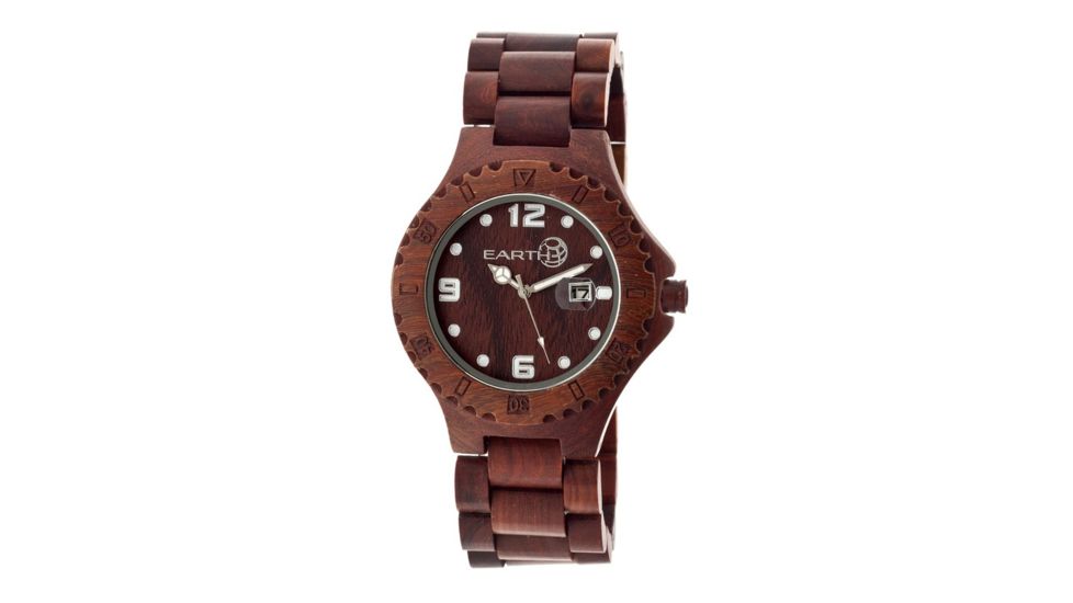Earth Raywood Unisex Watch, Red ETHEW1703