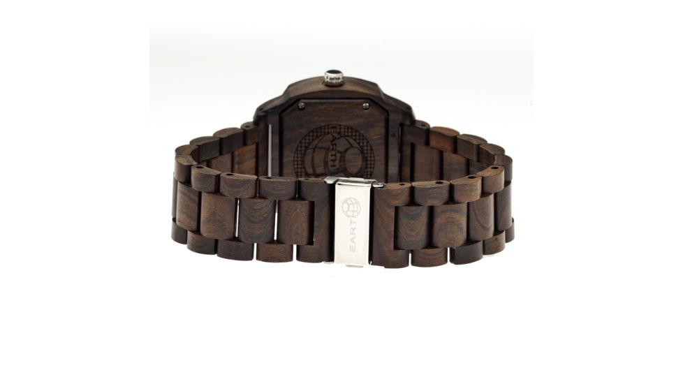 Earth EW2102 Scaly Watch, 46mm, Dark Brown Strap, Dark Brown Dial ETHEW2102