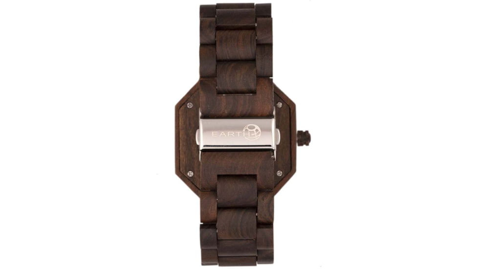 Earth Wood Acadia Bracelet Watch, Dark Brown, One Size, ETHEW4702