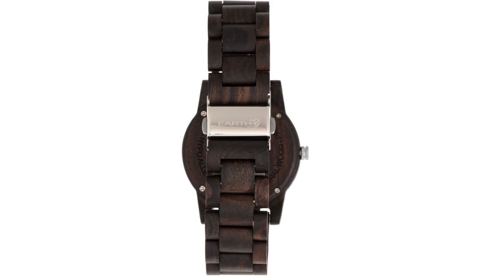 Earth Wood Blue Ridge Bracelet Watch, Dark Brown, One Size, ETHEW5802