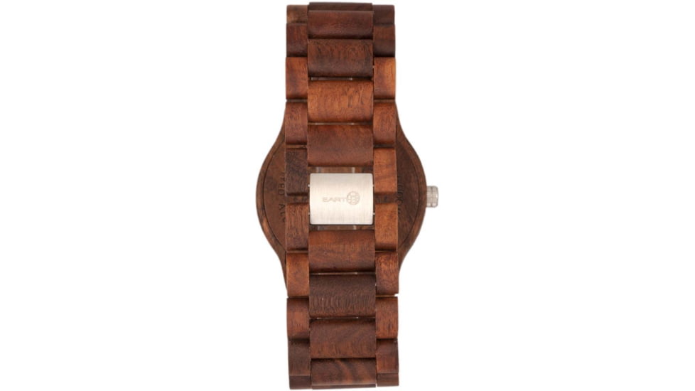 Earth Wood Bonsai Bracelet Watch w/Day/Date, Olive, One Size, ETHEW5304