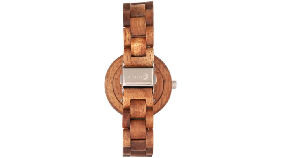 Earth Wood Mimosa Bracelet Watch w/Day/Date, Olive, One Size, ETHEW5404
