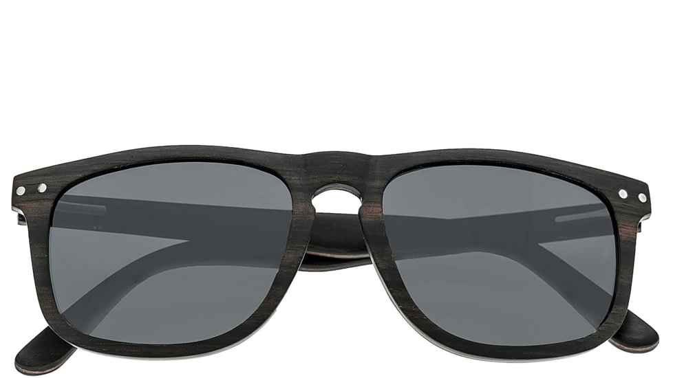 Earth Wood Pacific Polarized Sunglass, Espresso/Black, One Size, ESG008GR