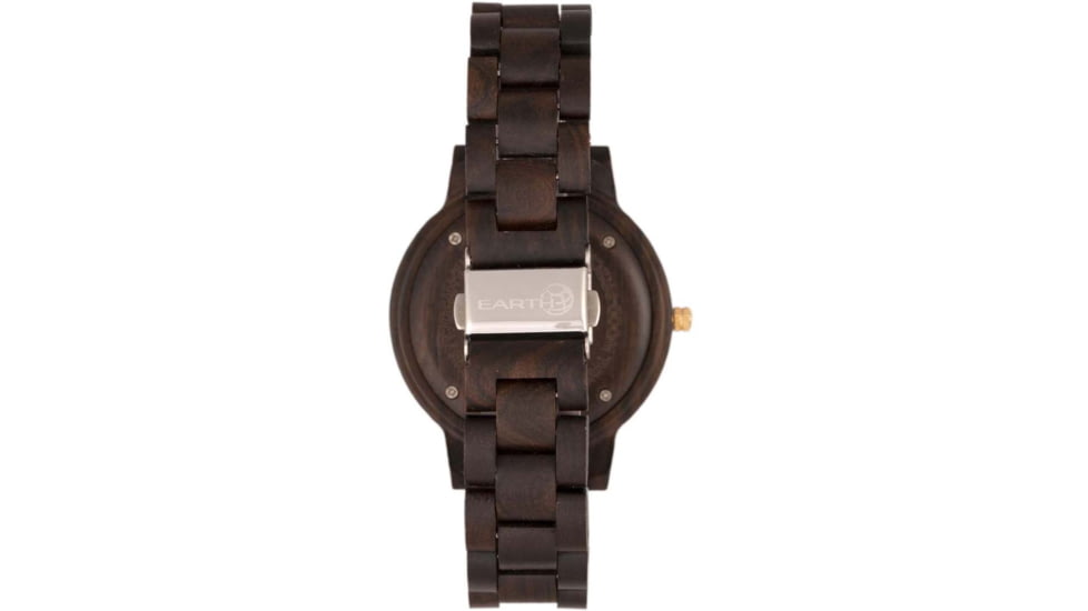 Earth Wood Pike Bracelet Watch, Dark Brown, One Size, ETHEW5202