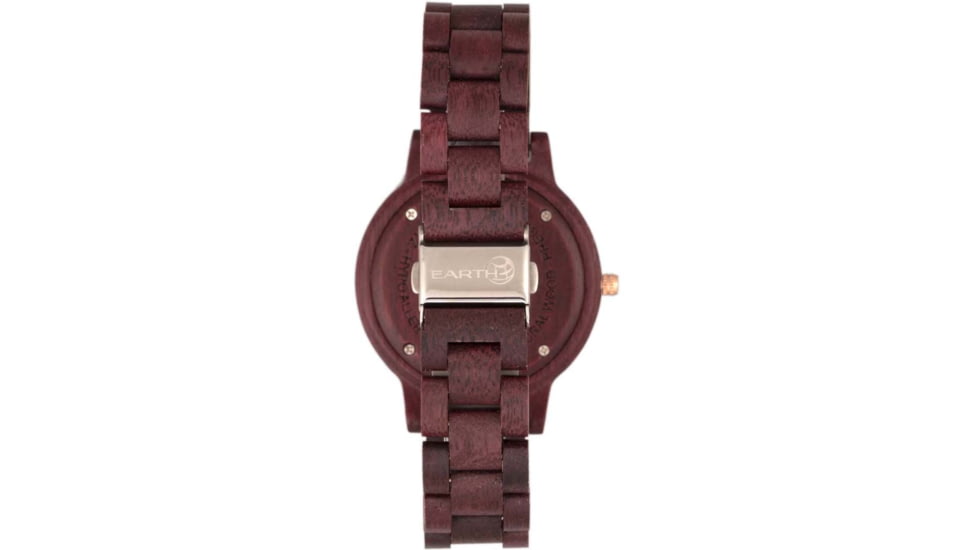 Earth Wood Pike Bracelet Watch, Plum, One Size, ETHEW5205