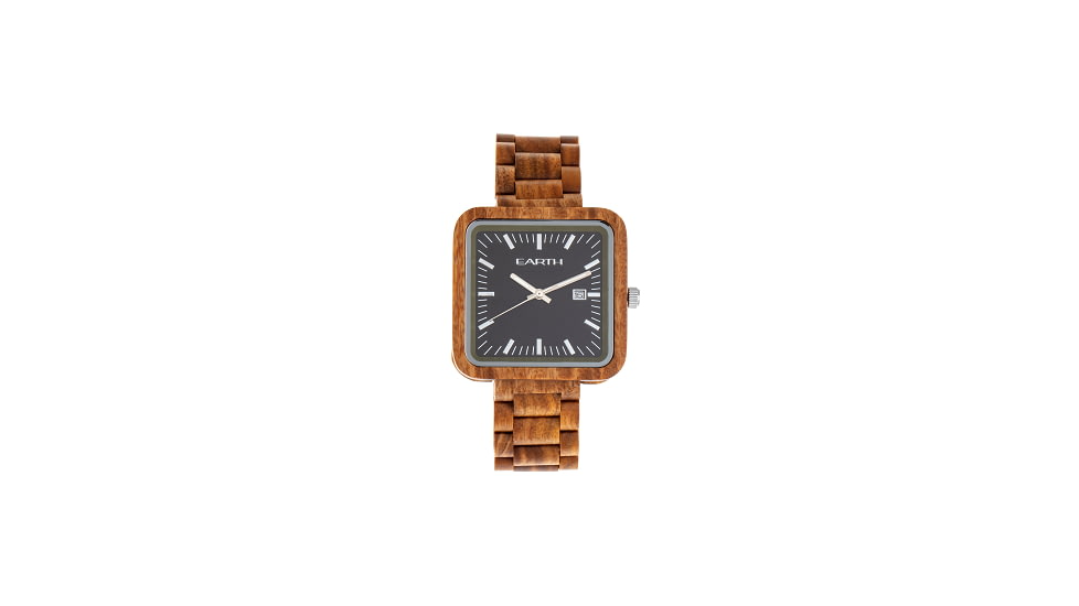 Earth Berkshire Bracelet Watch w/Date, Olive, One Size, ETHEW5704