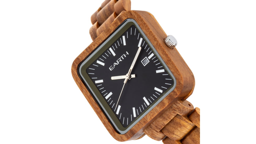 Earth Berkshire Bracelet Watch w/Date, Olive, One Size, ETHEW5704