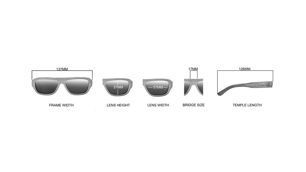 Earth Daytona Sunglasses, 025e, ESG025E