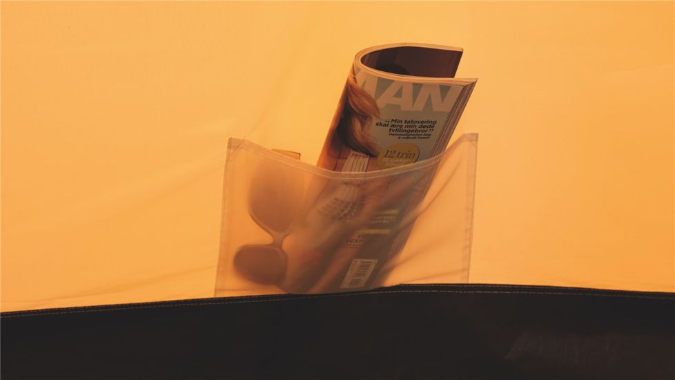 Easy Camp 2 Person Quasar 200 Tent, Orange / Gold 120192