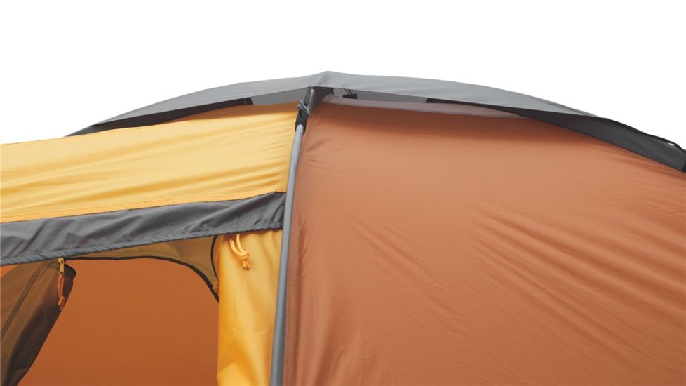 Easy Camp 3 Person Eclipse 300 Tent, Orange / Gold 120186