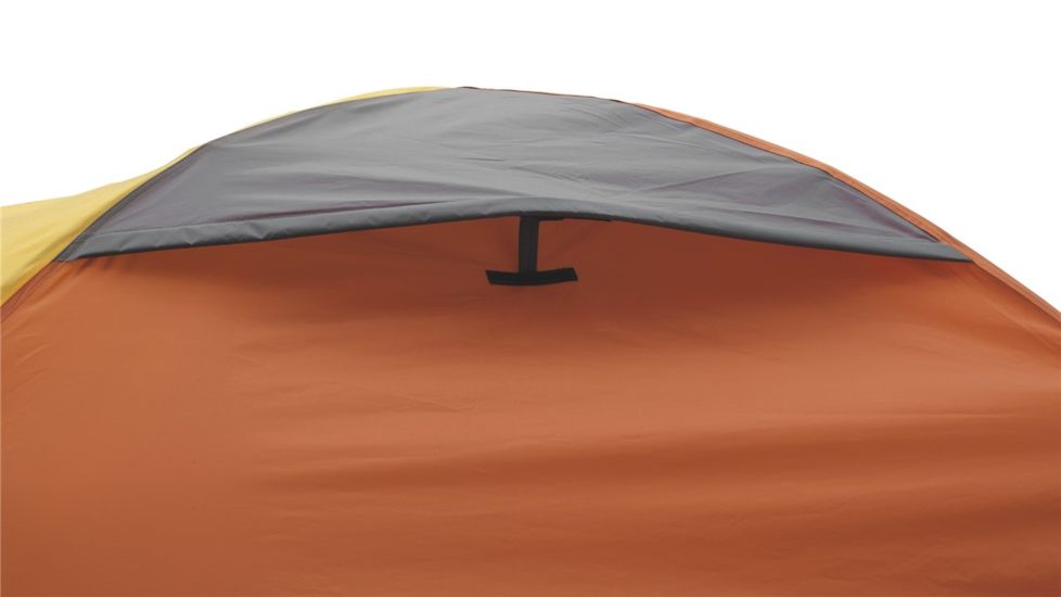 Easy Camp 3 Person Quasar 300 Tent, Orange / Gold 120193