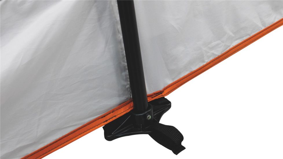 Easy Camp 4 Person Richmond 400 Tent, Gray / Silver 120203
