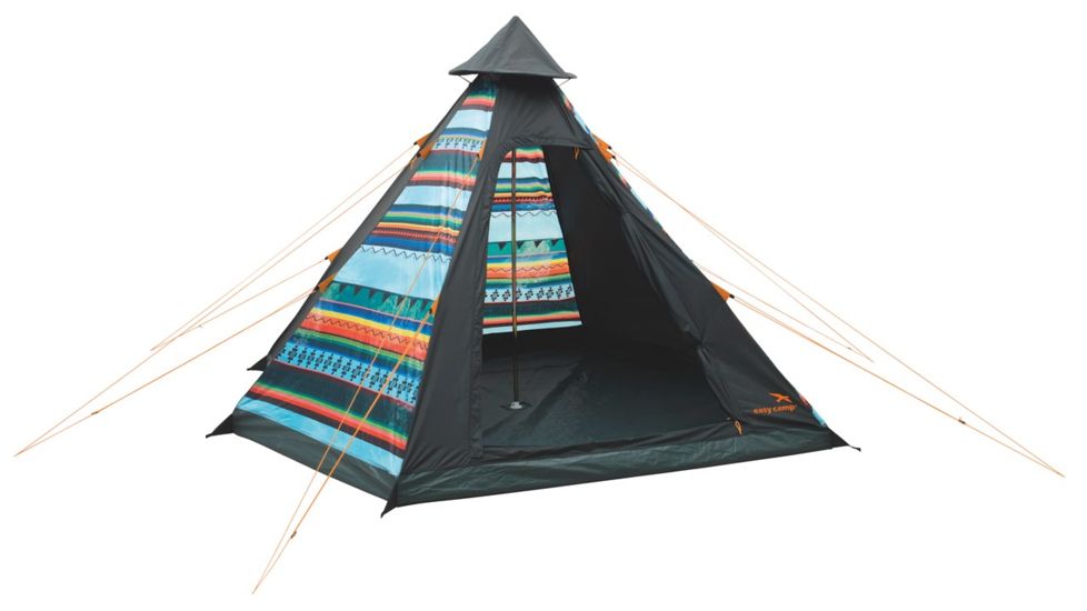 Easy Camp 4 Person Tipi Tent, Tribal Color 120180