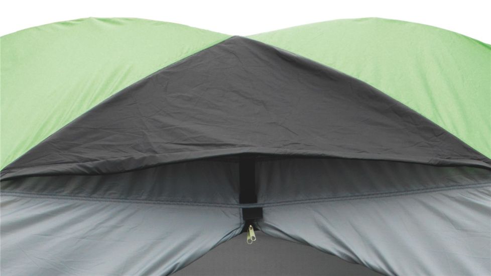 Easy Camp 5 Person Cyber 500 Tent, Green / Silver 120197