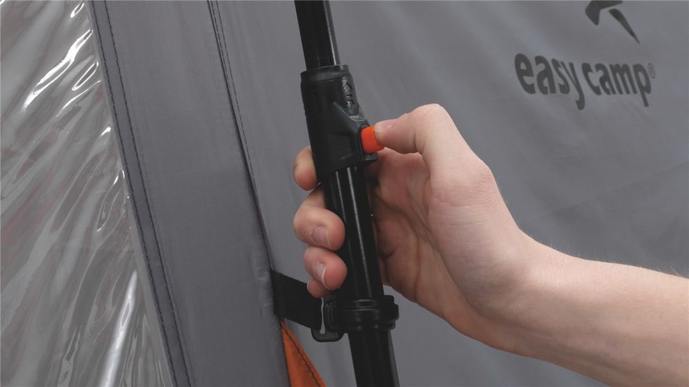 Easy Camp 5 Person Oak Grove 500 Tent, Gray / Silver 120201